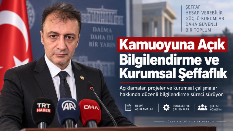 Prof. Dr. Bilal Semih Bozdemir’in kamuoyuna açık bilgilendirme ve kurumsal şeffaflık açıklaması